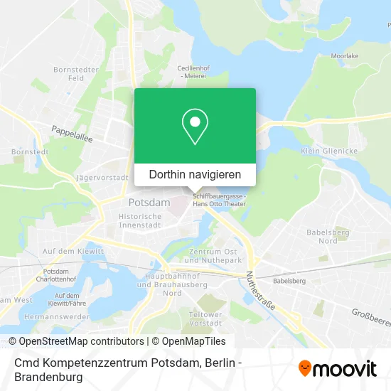 Cmd Kompetenzzentrum Potsdam Karte