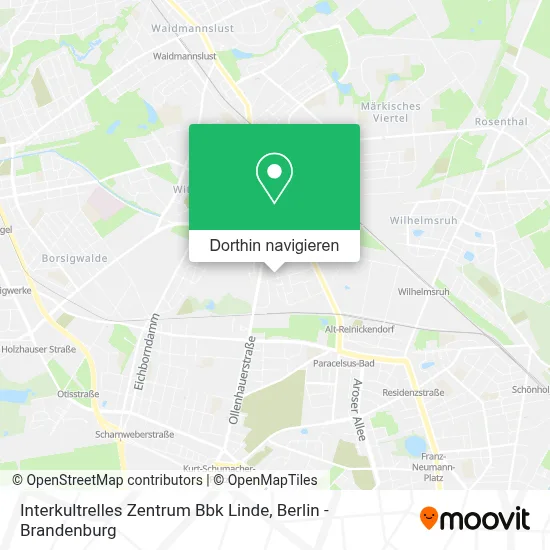 Interkultrelles Zentrum Bbk Linde Karte