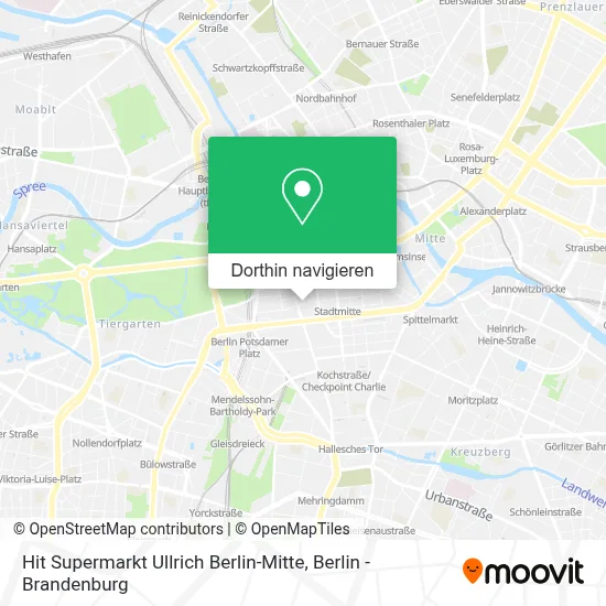 Hit Supermarkt Ullrich Berlin-Mitte Karte