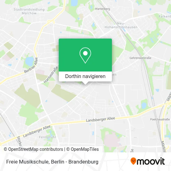 Freie Musikschule Karte