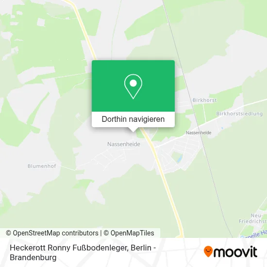 Heckerott Ronny Fußbodenleger Karte