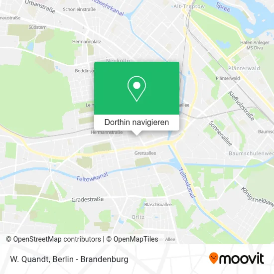 W. Quandt Karte