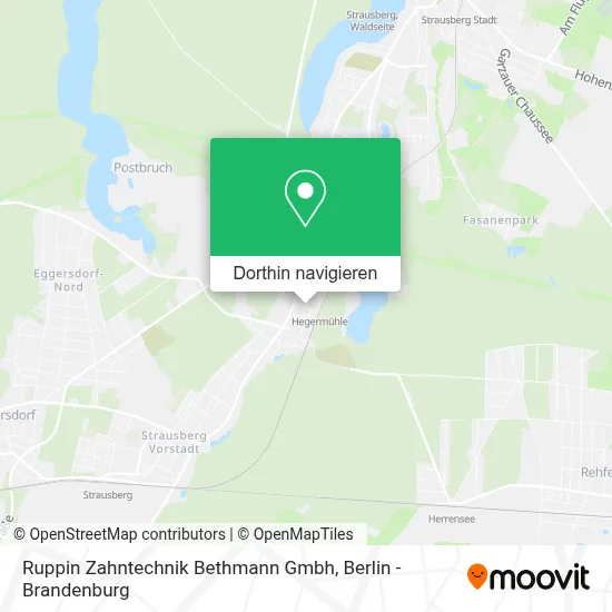 Ruppin Zahntechnik Bethmann Gmbh Karte