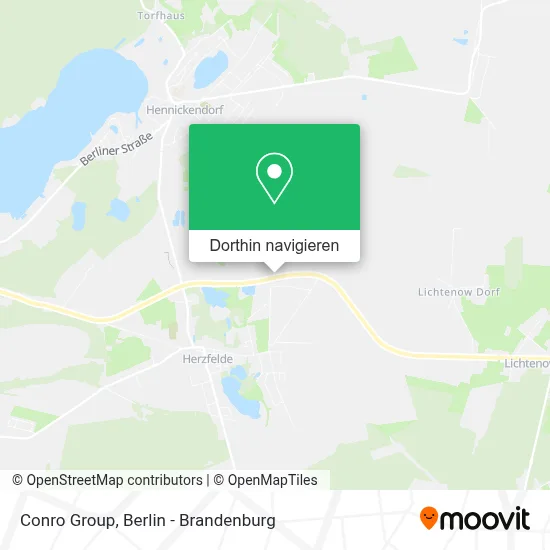 Conro Group Karte