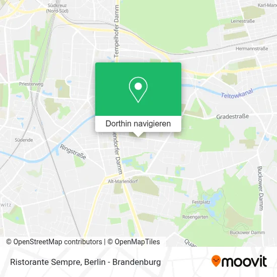 Ristorante Sempre Karte
