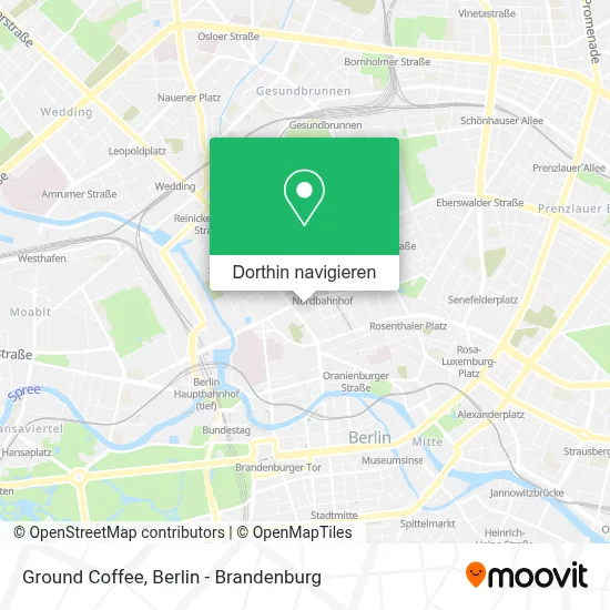Ground Coffee Karte