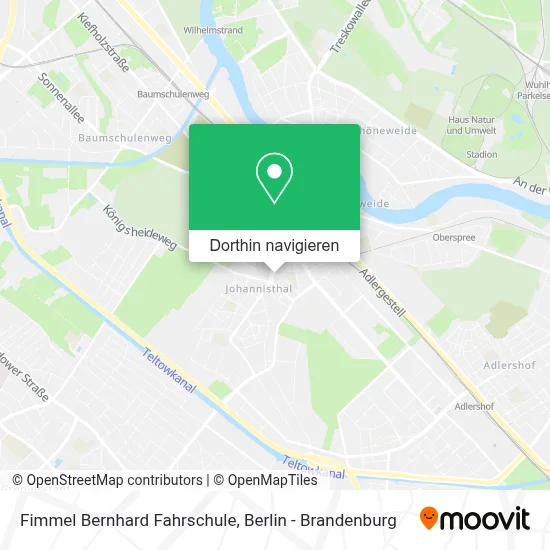Fimmel Bernhard Fahrschule Karte