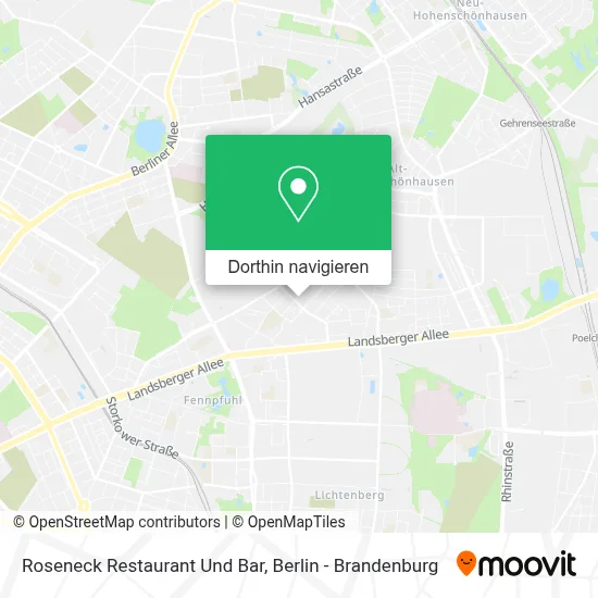 Roseneck Restaurant Und Bar Karte