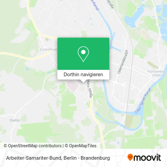 Arbeiter-Samariter-Bund Karte
