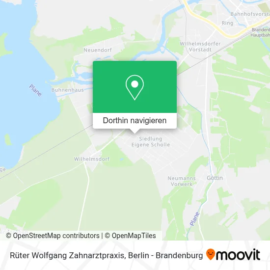 Rüter Wolfgang Zahnarztpraxis Karte