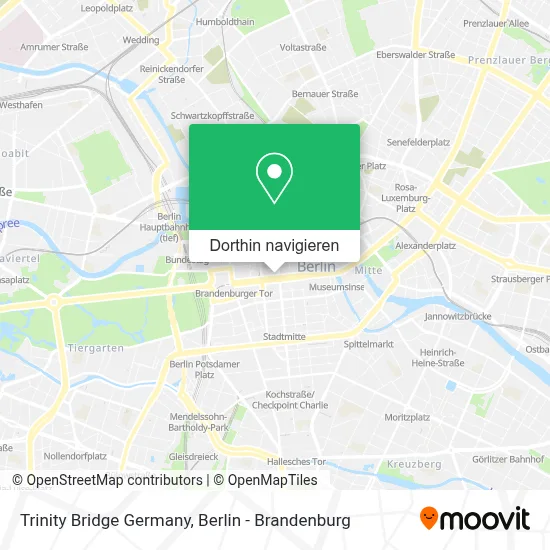 Trinity Bridge Germany Karte