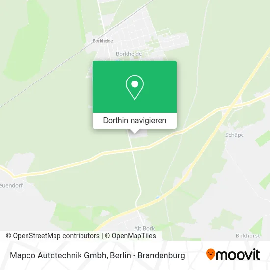 Mapco Autotechnik Gmbh Karte