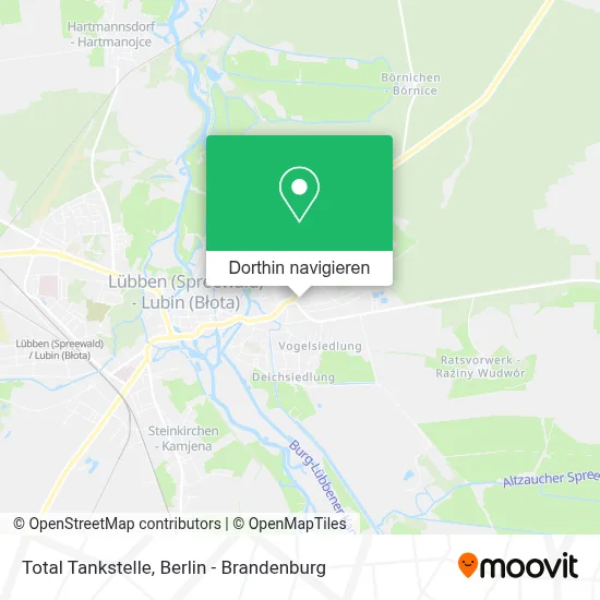 Total Tankstelle Karte