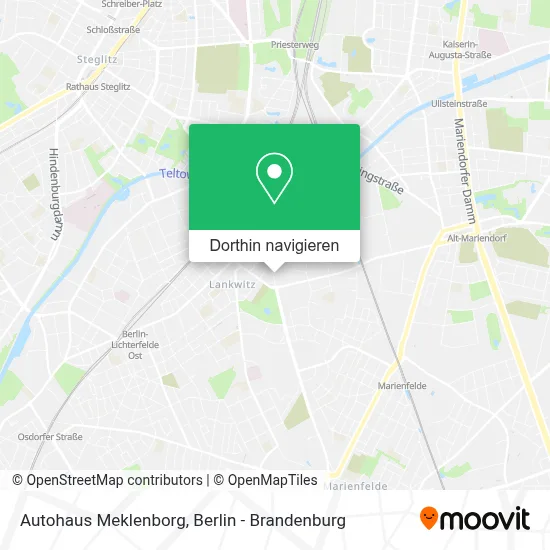 Autohaus Meklenborg Karte