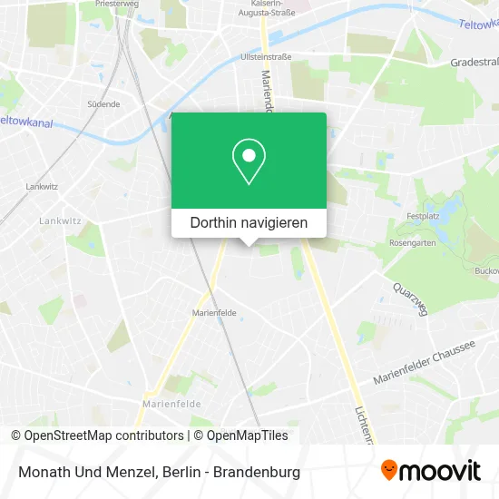 Monath Und Menzel Karte