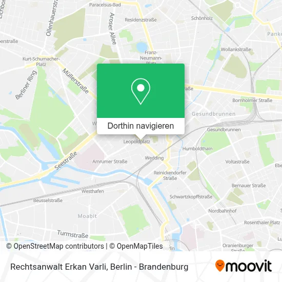 Rechtsanwalt Erkan Varli Karte