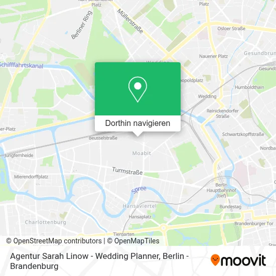 Agentur Sarah Linow - Wedding Planner Karte