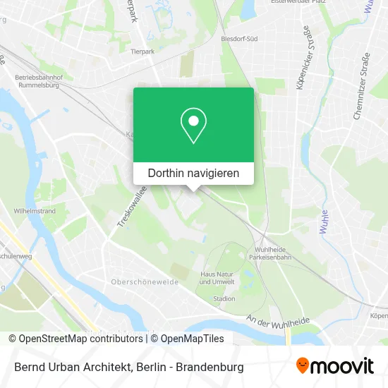 Bernd Urban Architekt Karte