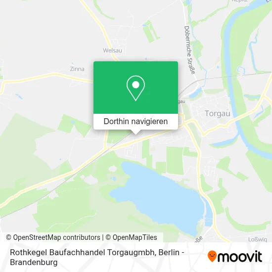 Rothkegel Baufachhandel Torgaugmbh Karte
