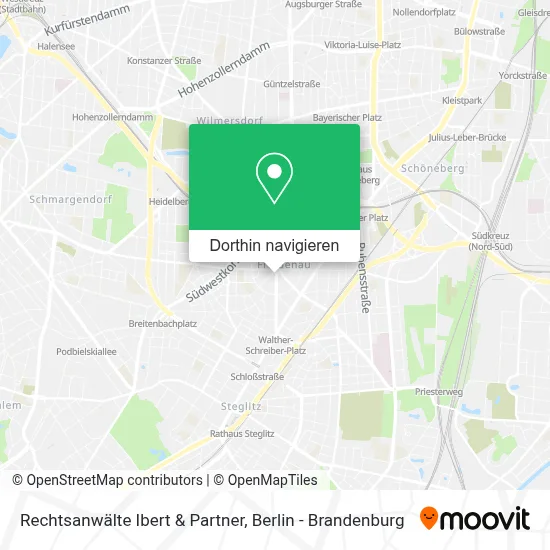 Rechtsanwälte Ibert & Partner Karte
