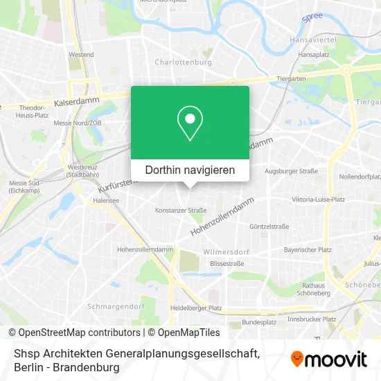 Shsp Architekten Generalplanungsgesellschaft Karte