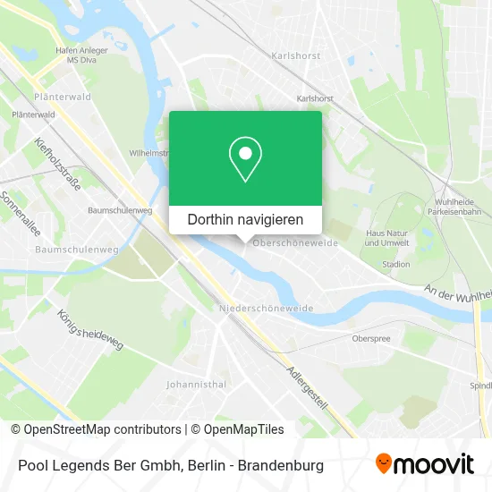 Pool Legends Ber Gmbh Karte