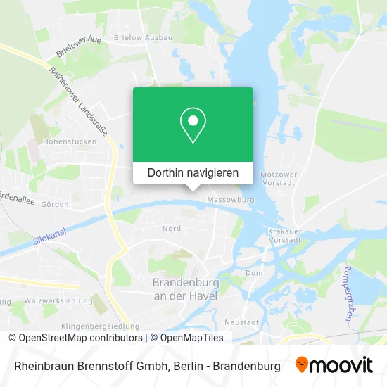Rheinbraun Brennstoff Gmbh Karte