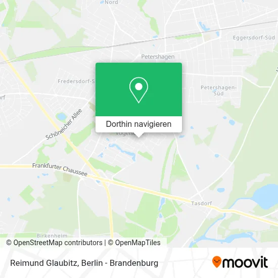 Reimund Glaubitz Karte