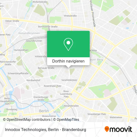 Innodox Technologies Karte