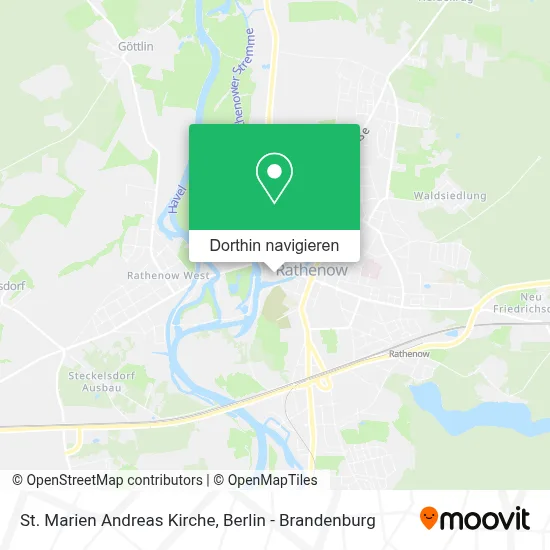 St. Marien Andreas Kirche Karte