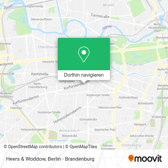 Heers & Woddow Karte