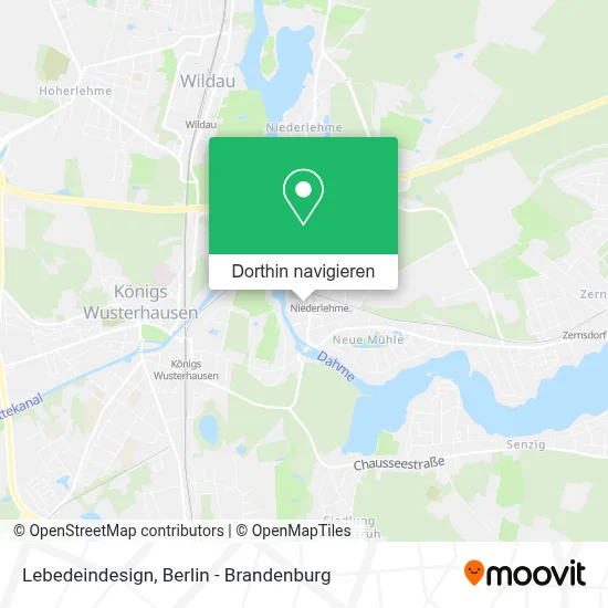 Lebedeindesign Karte