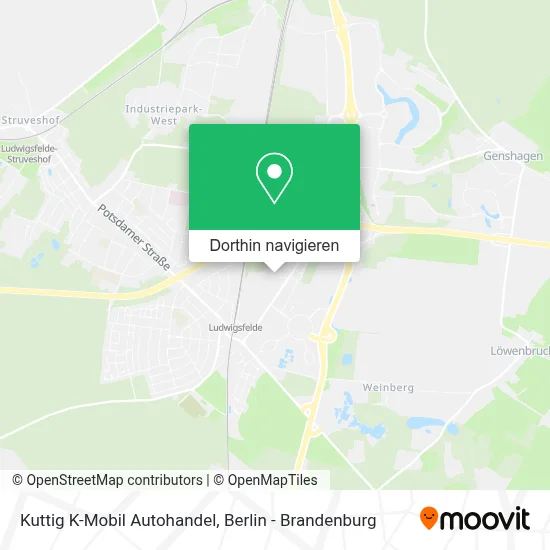 Kuttig K-Mobil Autohandel Karte