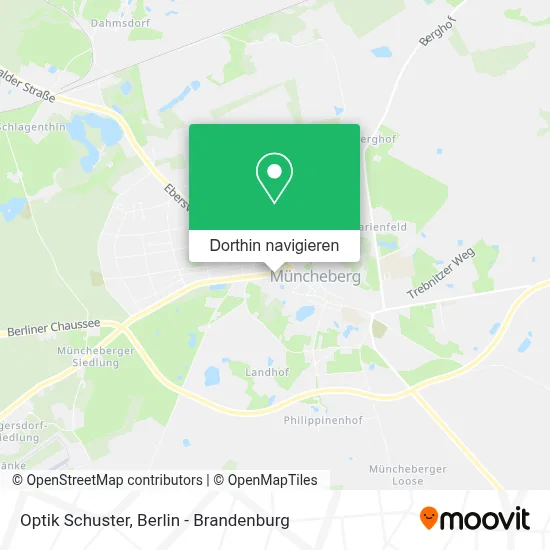 Optik Schuster Karte