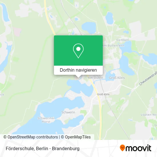 Förderschule Karte
