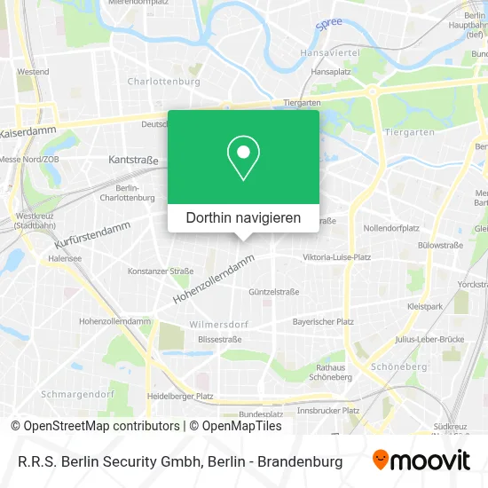R.R.S. Berlin Security Gmbh Karte