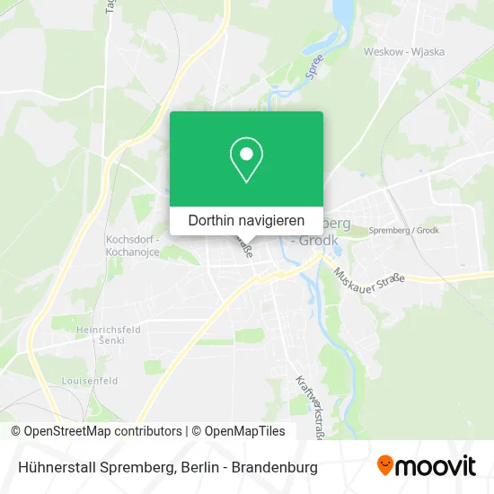 Hühnerstall Spremberg Karte
