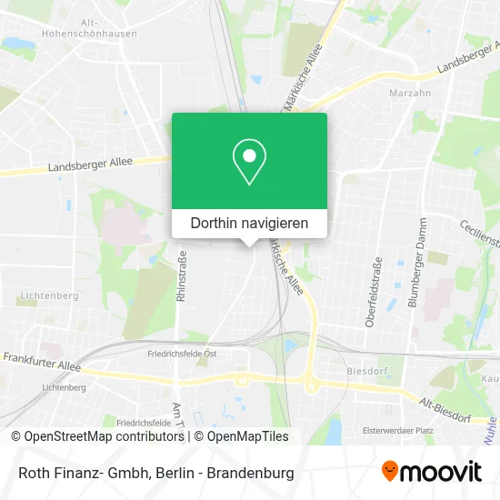 Roth Finanz- Gmbh Karte