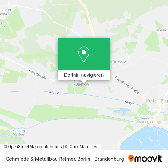 Schmiede & Metallbau Reimer Karte