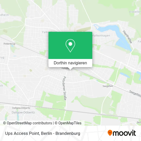 Ups Access Point Karte