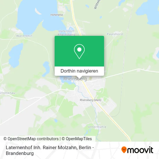 Laternenhof Inh. Rainer Molzahn Karte