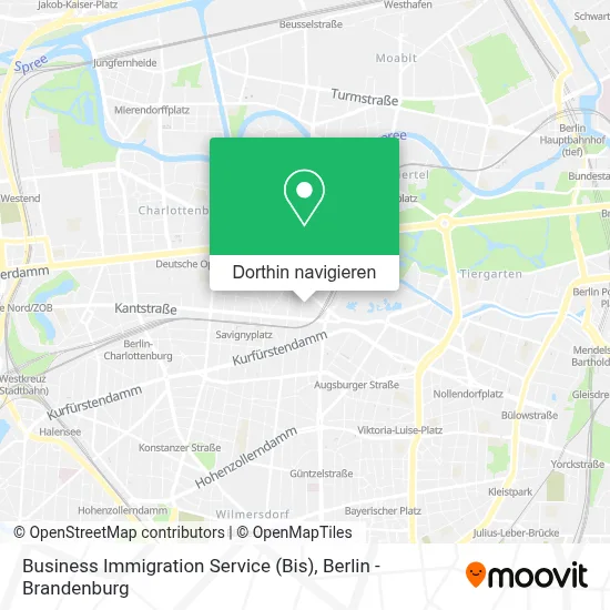 Business Immigration Service (Bis) Karte