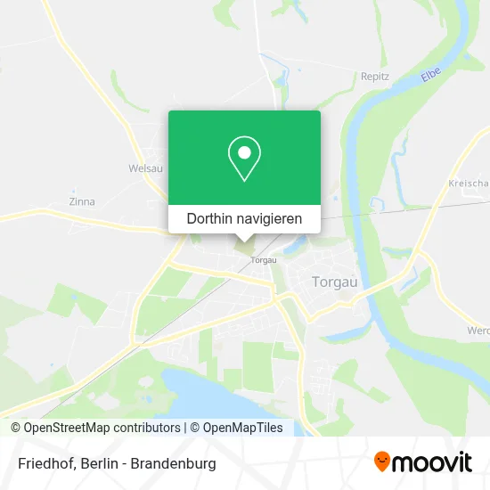 Friedhof Karte