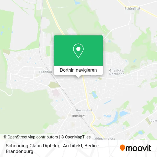 Schenning Claus Dipl.-Ing. Architekt Karte