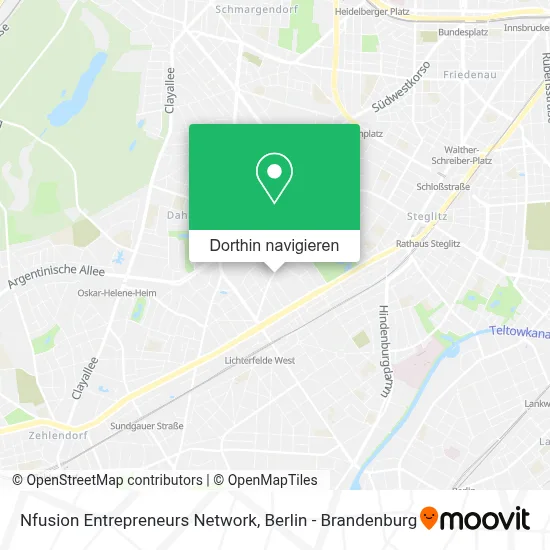 Nfusion Entrepreneurs Network Karte
