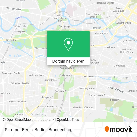 Semmer-Berlin Karte