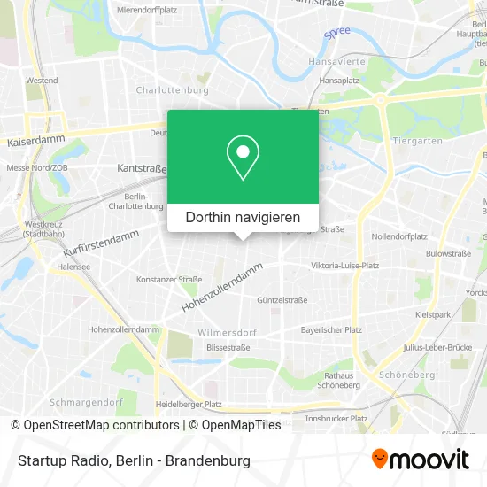 Startup Radio Karte