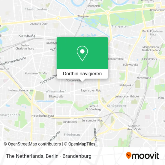 The Netherlands Karte