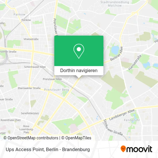 Ups Access Point Karte