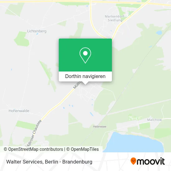 Walter Services Karte